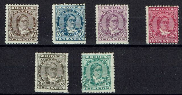 Image of Cook Islands SG 5/10 MM British Commonwealth Stamp